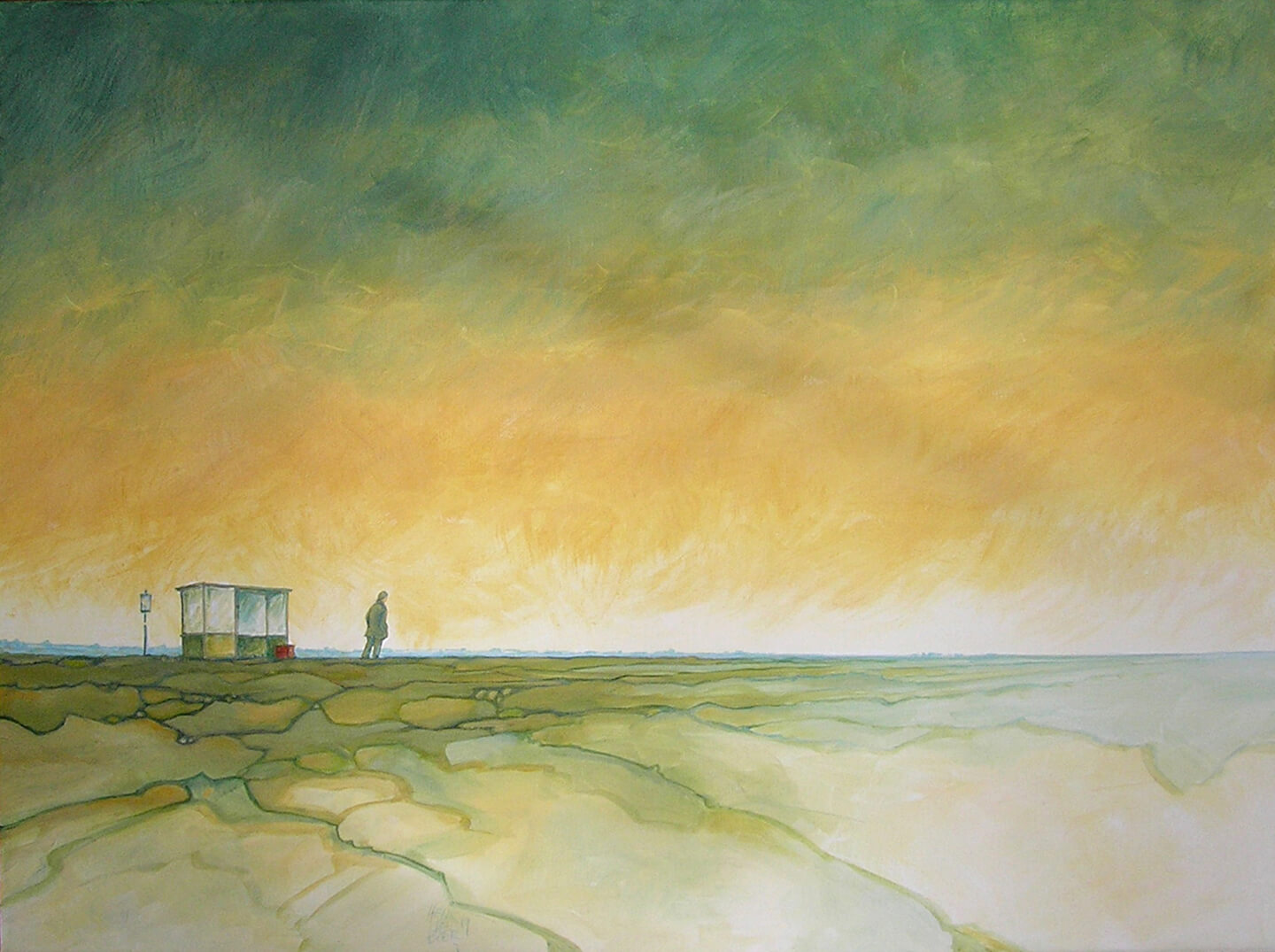  acryl - wachtsje 