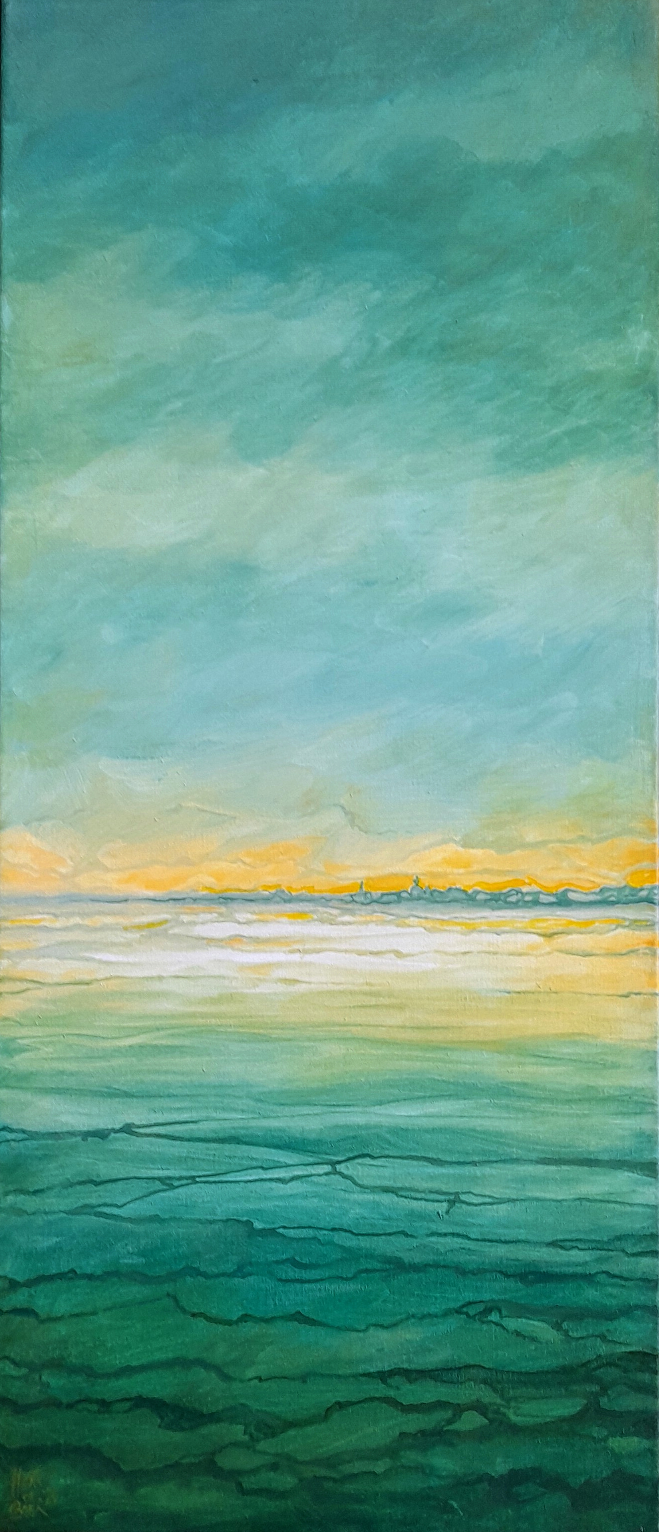  acryl - lânskip 