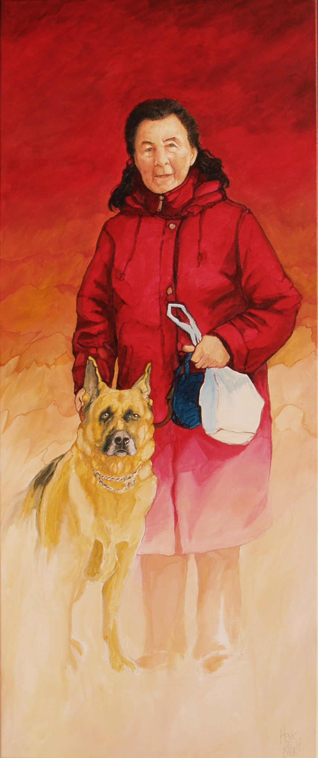  acryl - Frou mei hûn 